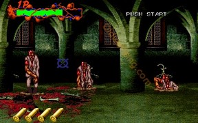 une photo d'Ã©cran de Zombie Raid sur Arcade